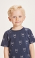 Preview: Eulen Kinder T-Shirt - blau